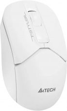 Мышь беспроводная A4Tech Fstyler FG12S (optical, 1200dpi, AA, бесшумный клик, white)