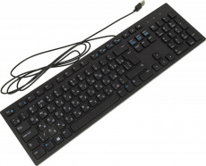 Клавиатура DELL KB216 (USB, мультимедийная, black)