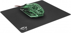 Мышь Trust GXT-783 IZZA (USB, optical, 2400dpi, игровая, подсветка, soft-touch, коврик, 1.8m, black)