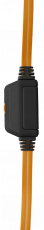 Наушники Defender Warhead G-120 (накладные закрытые, c микрофоном, игровые, 2m, промо-код "War Thunder", black-orange)