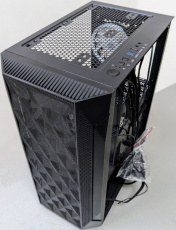 Корпус Bloody BD-CC107F (без БП, ATX, USB3.0, 4x rainbow LED Fan, black)