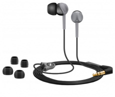Наушники Sennheiser CX 180 (затычки, без микрофона, 1.2m, black-grey)