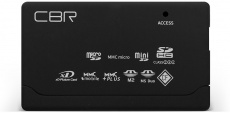Карт-ридер CBR CR 455 (microSD, SDHC, M2, MS, CF, MMC, XD, black, USB2.0)