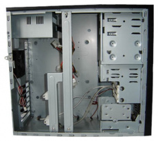 Корпус Inwin J-523 (Black), USB, Audio, w/o PSU