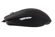 Мышь QUMO Dragunov G3 (USB, optical, 3200dpi, игровая, коврик, black)