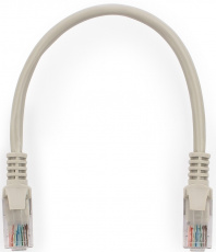 Кабель Patchcord литой 5E 0.25m (PP12-0.25M, grey) Cablexpert