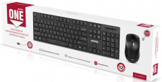 Клавиатура+мышь беспроводные Smartbuy ONE (SBC-240385AG-K, black)
