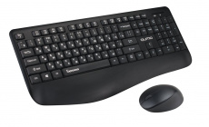 Клавиатура+мышь беспроводные QUMO Space K57/M75 (black)