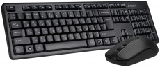 Клавиатура+мышь беспроводные A4Tech 3330N (black)