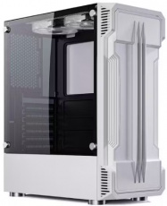 Корпус ABR GQ-6 (без БП, ATX, USB3.0, 3x RGB Fan, white)