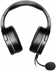 Наушники MSI Immers GH20 (полноразмерные закрытые, с микрофоном, регулятор, игровые, 1,5m, black-silver)