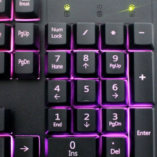 Клавиатура Гарнизон GK-210G (USB, радужная подсветка, игровая, black)
