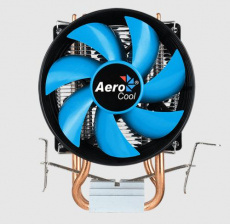 Вентилятор AeroCool Verkho 2 Dual (1150/1151/1155/1156/1200/1366/2011/2066/775/AM2/AM3/AM4/FM1/FM2, 90mm + 80mm, Al, 800-2300rpm, 15-27dBa, две тепловые трубки, 4pin, PWM, 120W) RTL