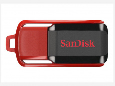 Флеш накопитель USB 2.0 64Gb SanDisk Cruzer Switch (SDCZ52-064G-B35, black-red)