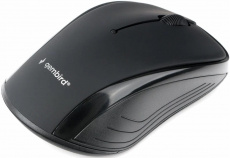Мышь беспроводная Gembird MUSW-280 (optical, 1000dpi, 2xAAA, soft-touch, black)
