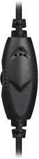 Наушники Defender Aura 120 (накладные открытые, с микрофоном, 3m, black-silver)