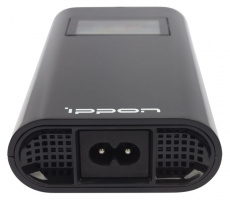 Зарядное устройство для ноутбука Ippon D90U (вход 110-220V, выход 15-19.5V (автоопределение), USB 2A, 90W, black)
