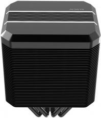 Вентилятор ALSEYE MAX M90 (1150/1151/1155/1156/1200/1366/1700/FM1/FM2/AM2/AM3/AM4, 92mm, Al, 800-2400rpm, 28dBa, 4 тепловые трубки, DTH, 4pin, PWM, ARGB LED, 125W, black) RTL