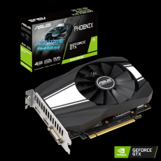 Видеокарта ASUS GF GTX1650 Super 4Gb (PH-GTX1650S-4G, 128bit, GDDR6, DVI+HDMI+DP) RTL