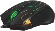 Мышь A4Tech X89 (USB, optical, 2400dpi, игровая, подсветка, maze)
