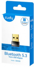 Bluetooth USB Adapter CUDY BU530 (Bluetooth 5.3, black)