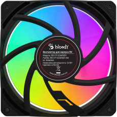 Вентилятор Bloody BD-CF120ARGB1-BK (120x120x25mm, Hydro, 600-1600rpm, 11-26dBa, 4pin, PWM, ARGB LED, black) RTL