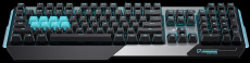 Клавиатура A4Tech Bloody B865 (USB, механическая, подсветка ICE BLUE, поддержка ПО Bloody KeyDominator, 8 клавиш WASD с оптическими переключателями LK RED/BLUE, игровая, black)