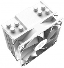 Вентилятор ID-Cooling SE-214-XT ARGB (1150/1151/1155/1156/1200/1700/AM4/AM5, 120mm, Hydro, 500-1500rpm, 14-31dBa, 4 тепловые трубки, 4pin, ARGB LED, 140W, white) RTL