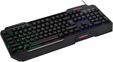 Клавиатура SunWind (SW-K515G, USB, радужная подсветка, игровая, мультимедийная, black)
