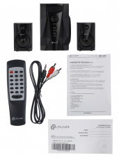 Колонки Oklick OK-431 (23W, Bluetooth 4.2, ПДУ, AUX, FM, USB, SD, black)