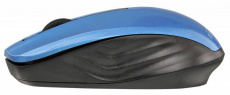 Мышь беспроводная Oklick 475MW (optical, 1600dpi, 2xAAA, black-blue)