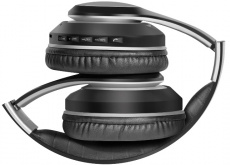 Гарнитура Defender FreeMotion B545 (полноразмерная закрытая, беспроводная, Bluetooth 5.0, с микрофоном, до 9 часов работы от батареи, microSD, FM, подсветка, black)