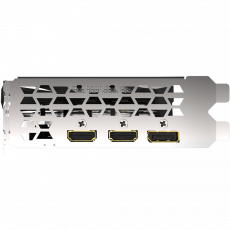 Видеокарта Gigabyte GF GTX1650 4Gb (GV-N1650OC-4GD, 128bit, GDDR5, 2xHDMI+DP) RTL