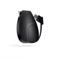 Внешний аккумулятор Hiper Circle 500 (литий-ионный, 500mAh, выход 1A, вход 1А, black)
