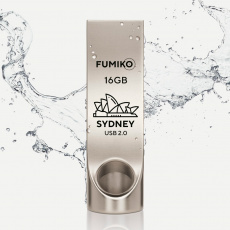 Флеш накопитель USB 2.0 16Gb FUMIKO SYDNEY (FSY-03, silver)