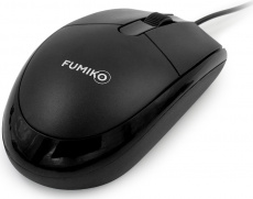 Мышь FUMIKO PHANTOM FMW-10-K (USB, optical, 1000dpi, 1.2m, black)