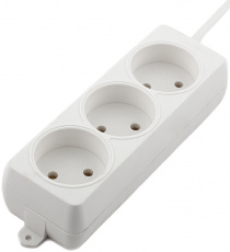 Сетевой удлинитель Гарнизон (EL-E3-W-2, 3 розетки, 2 метра, 6A, white) OEM