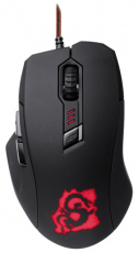 Мышь Oklick DRAGON 725G (USB, optical, 2400dpi, игровая, black)