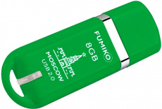 Флеш накопитель USB 2.0 8Gb FUMIKO MOSCOW (FMW-17, 30MB/s, green)