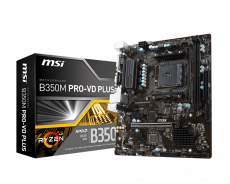 Материнская плата MSI B350M PRO-VD PLUS (AM4, mATX) RTL