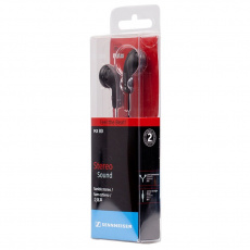 Наушники Sennheiser MX 80 (вкладыши, без микрофона, 1m, black)