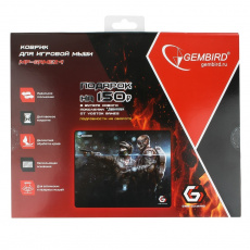 Коврик для мыши Gembird (MP-GAME24, тканевый на резиновой основе, игровой, 250x200x3mm)