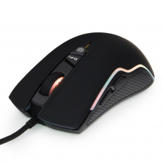 Мышь Gembird INTRUDER MG-700 (USB, optical, 2500dpi, игровая, 1.7m, black)