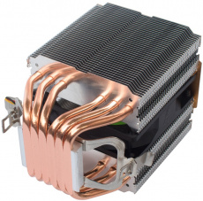 Вентилятор Coolangel (1150/1151/1155/1156/1200/1366/775/FM1/FM2/AM3/AM4, 92mm, Hydro, 800-2000rpm, 15-25dBa, 6 тепловых трубок, 4pin, 130W) RTL