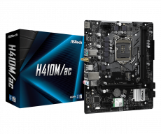 Материнская плата ASRock H410M/ac (s1200, mATX) RTL
