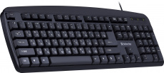 Клавиатура Defender Office HB-910 (USB, 1.5m, black)