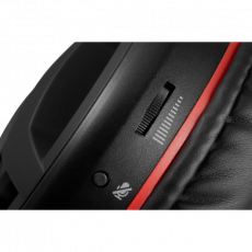 Наушники Redragon MINOS (полноразмерные закрытые, подключение по USB, c микрофоном, игровые, виртуальный объёмный звук 7.1, 2m, black-red)