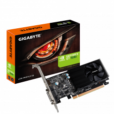 Видеокарта Gigabyte GF GT1030 2Gb (GV-N1030D5-2GL, 64bit, GDDR5, DVI+HDMI) RTL