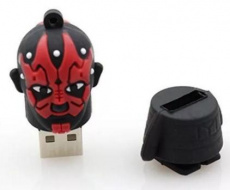 Флеш накопитель - Брелок USB 2.0 16Gb (Ситх Дарт Мол)