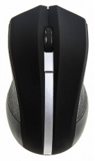Мышь беспроводная Oklick 615MW (optical, 1000dpi, 2xAAA, black-silver)